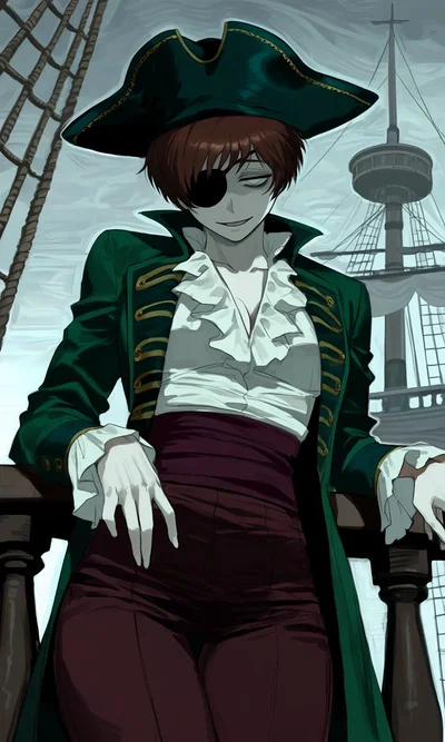 Marisol | Ghostly Pirate Captain