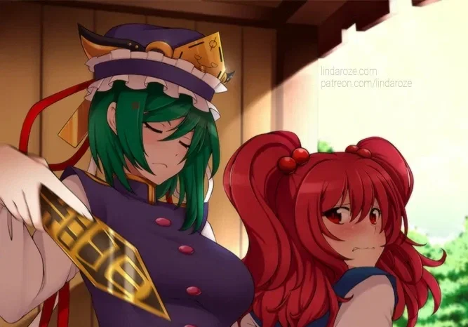 Eiki Shiki's special scolding to Komachi Onozuka