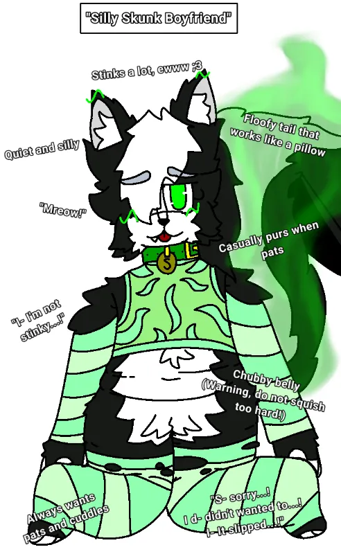 Silly Skunk Boyfriend