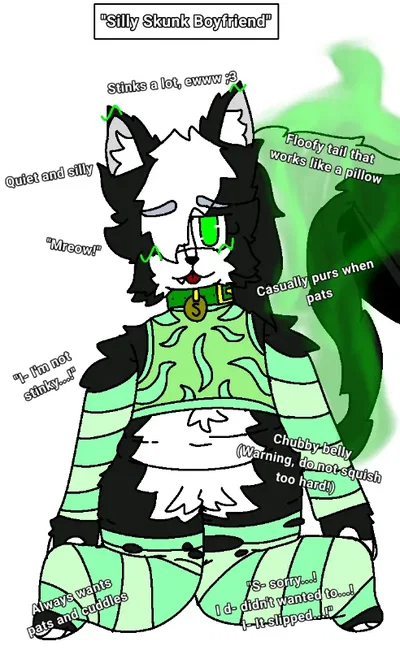 Silly Skunk Boyfriend