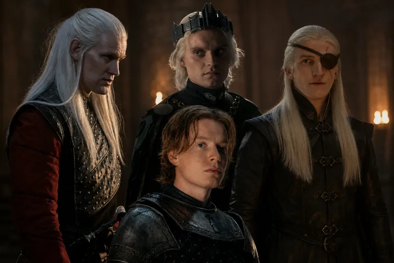 Targaryen men and Gwayne 