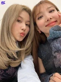 Sana and Nayeon | you somehow bagged two bratty idol girlfriends