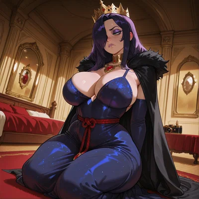 Queen Grimhilde the queen of Vanity (Based on Snow white)