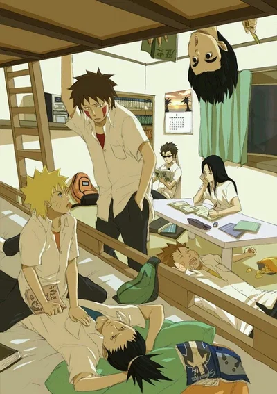 Naruto|Au College