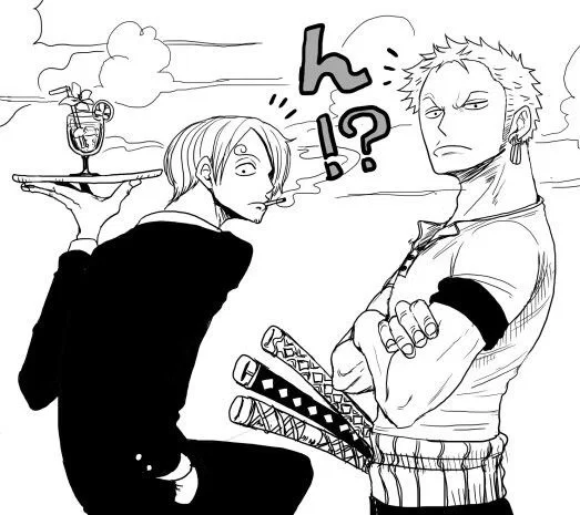 Sanji + Zoro
