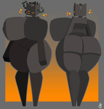 Cubic Hottie #2, The Creaking/Creaky (Minecraft)