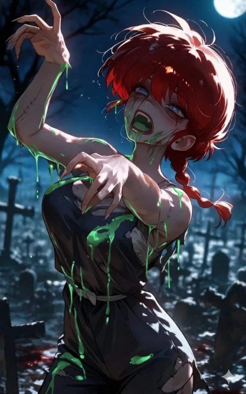 Ranma Saotome // Zombie