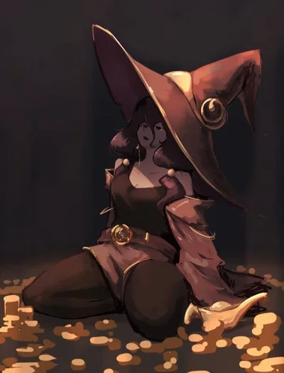 Happy witch