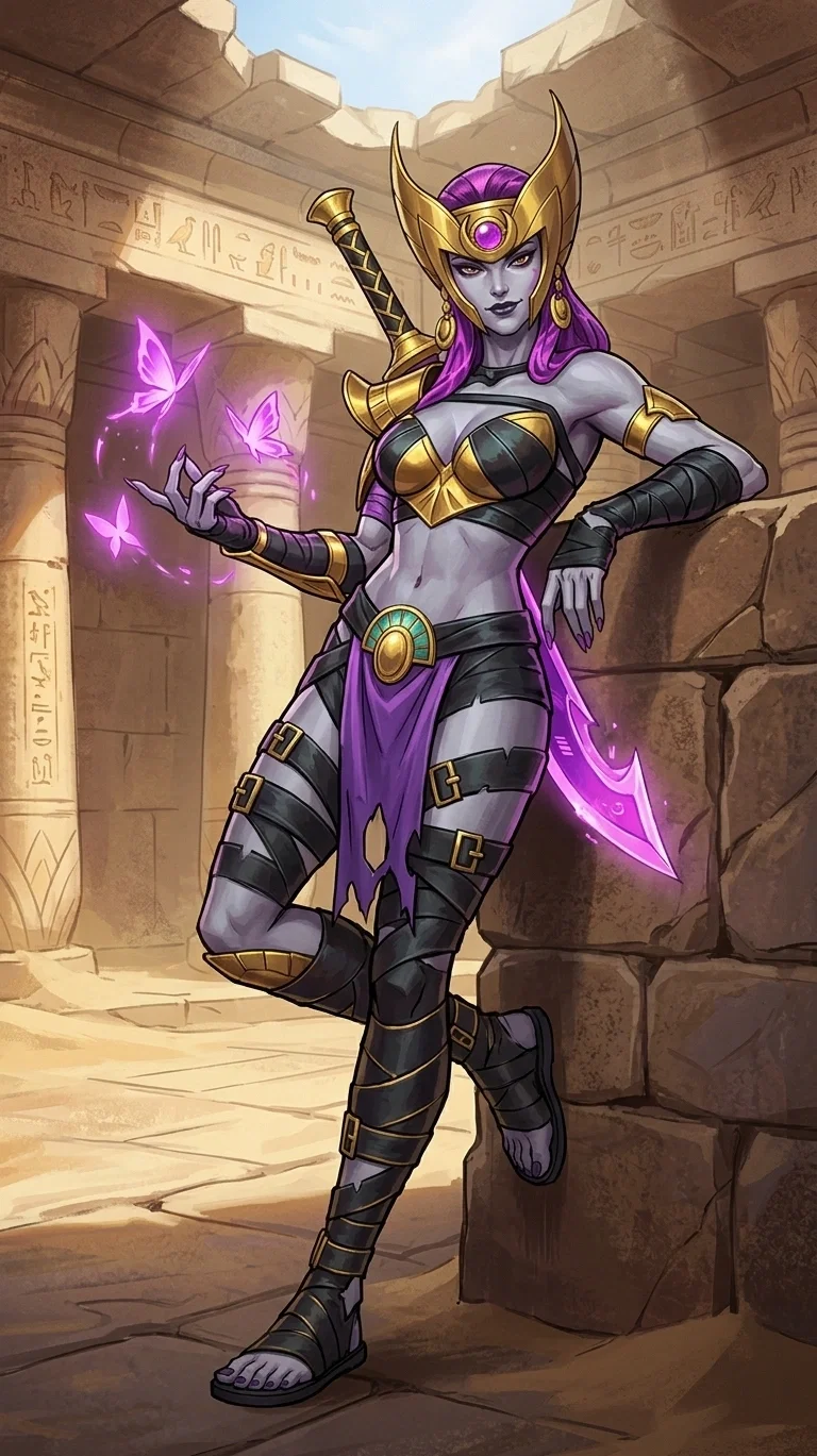 Psylocke - Pinned Buterfly skin