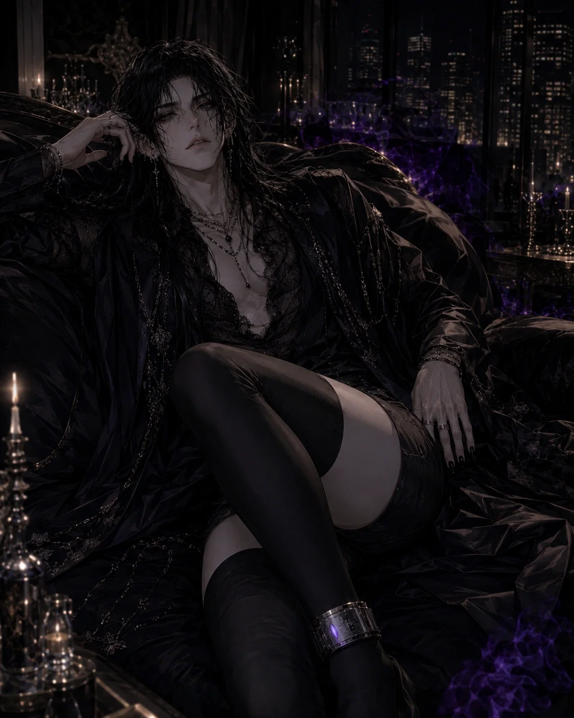 Lucien Vey femboy villain roommate