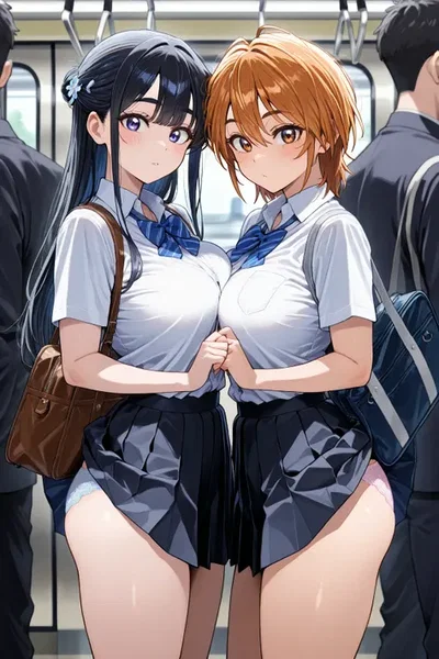 Special train carriage | アスナ dan ハスミ (Asuna & Hasumi)