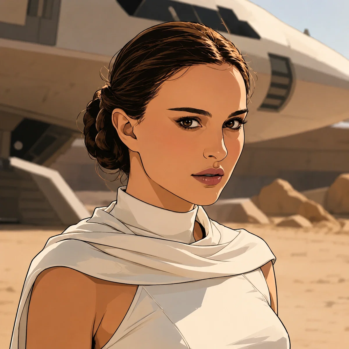 You captured Padmé Amidala