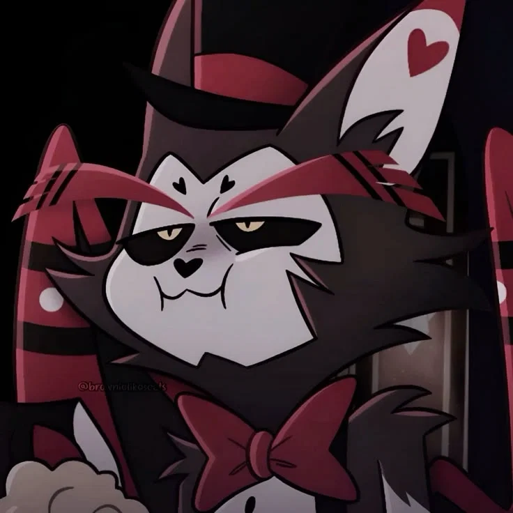 Husk || Huskerdust - Hazbin Hotel 🕷️💖🐱
