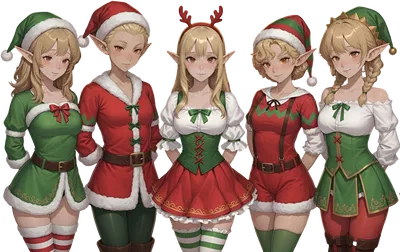 The Yuletide Harem | Santa's Strange Gift
