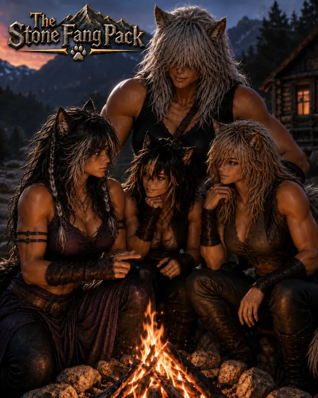 The Stone Fangs - Female Wolf Pack
