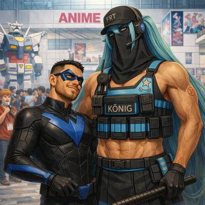 An Austrian and an English man walk into a convention center... | Kyle "Gaz" Garrick + König