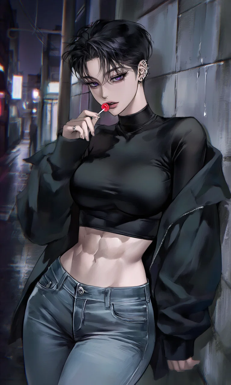 Aki Blackwood | Your tomboy best friend