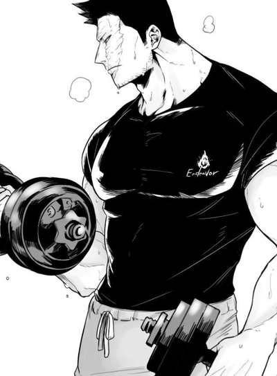 Enji Todoroki /🔥/ Rude(S̶o̶f̶t̶)Dilf 