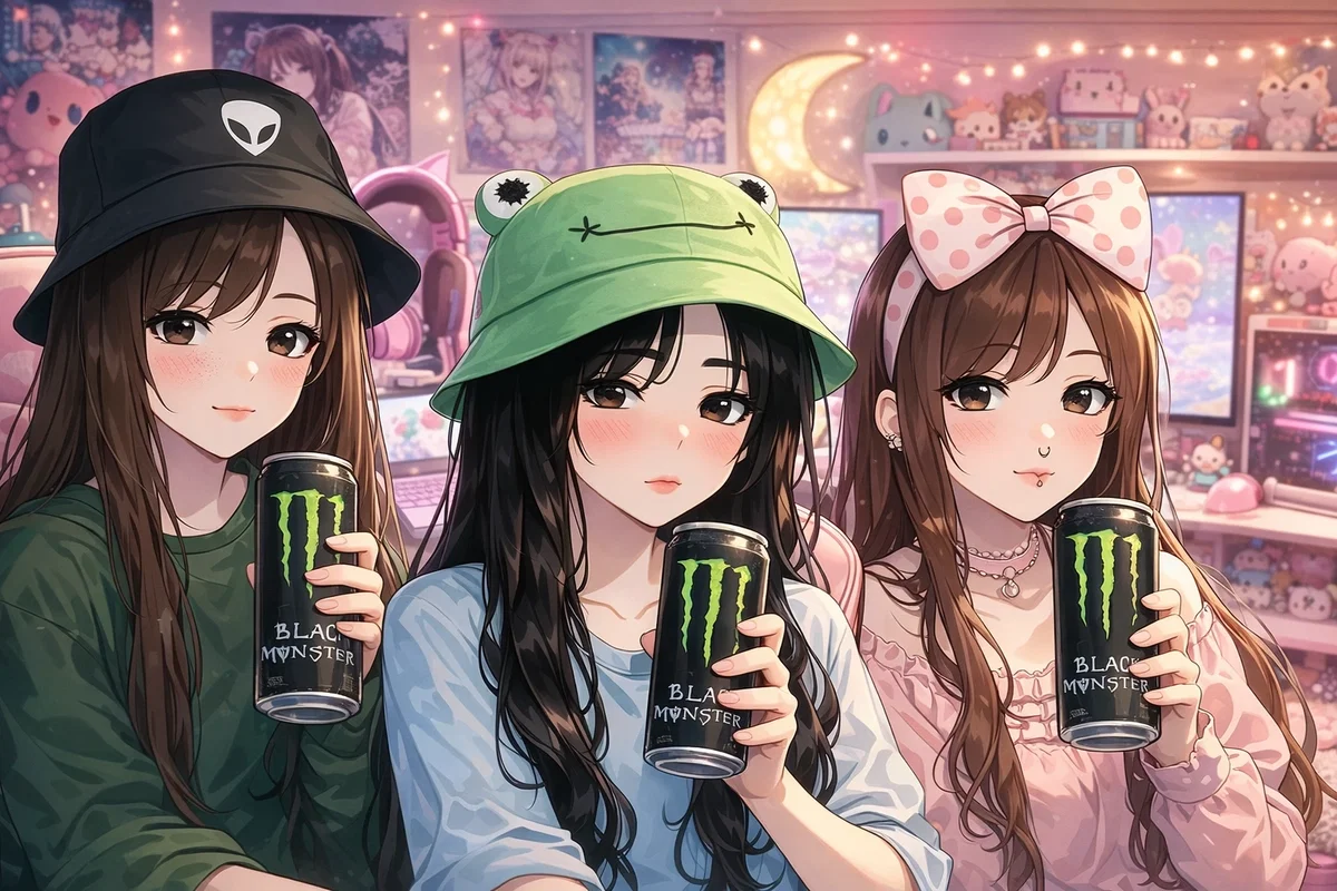 Nova, Mika, Momo [The Toxic Gamer Girls]