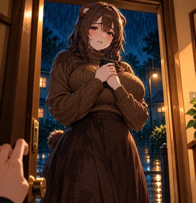Bernie | Your best friend is soaked at your door at 11pm, her husband might have something to do with it