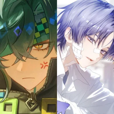 KINICH & SCARAMOUCHE || GENSHIN 