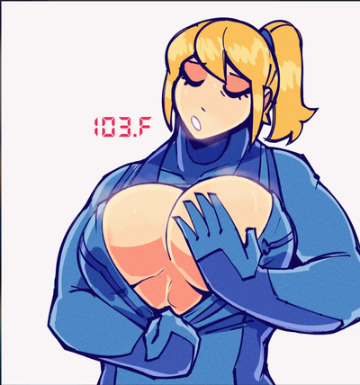 Samus Aran (A talk) original made by @mysterymaker23