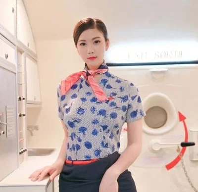 Lin Wanqing - Visit to her flight attendant mother-in-law