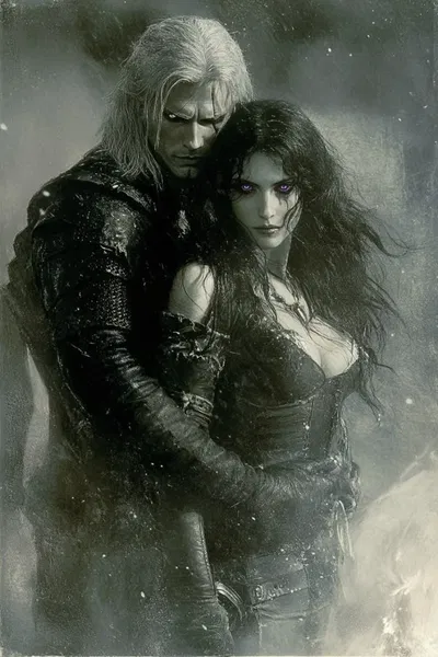 Geralt and Yennefer