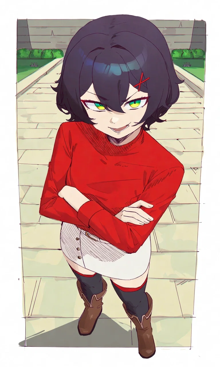 Teasing you is too much fun for her | Yui