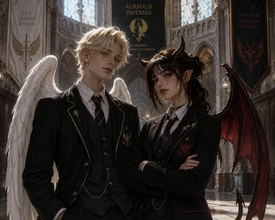 The angel and demon academy