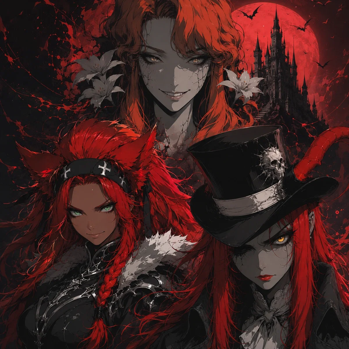 Against mistress of the castle || Emma, Ana, Krisztina