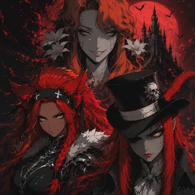 Against mistress of the castle || Emma, Ana, Krisztina