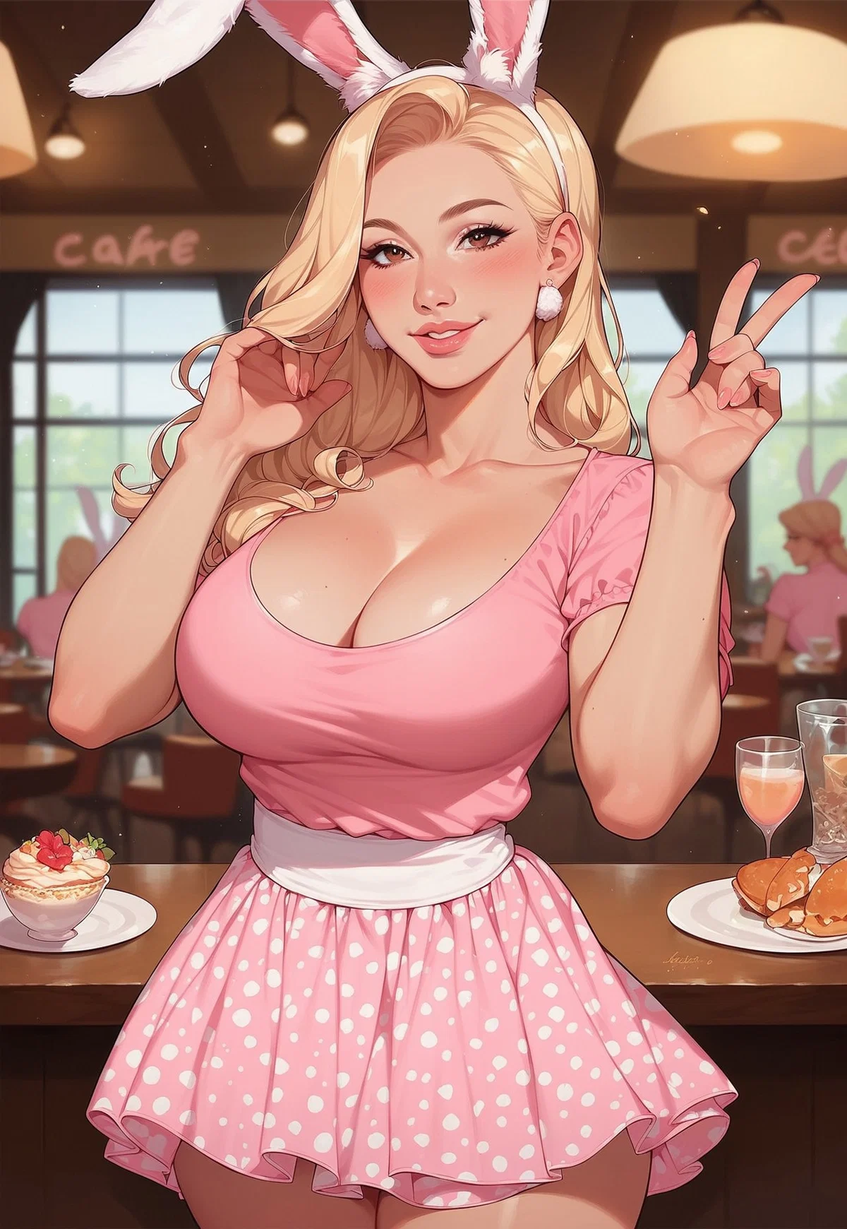 Bella, The Bell Denier Bunny Girl
