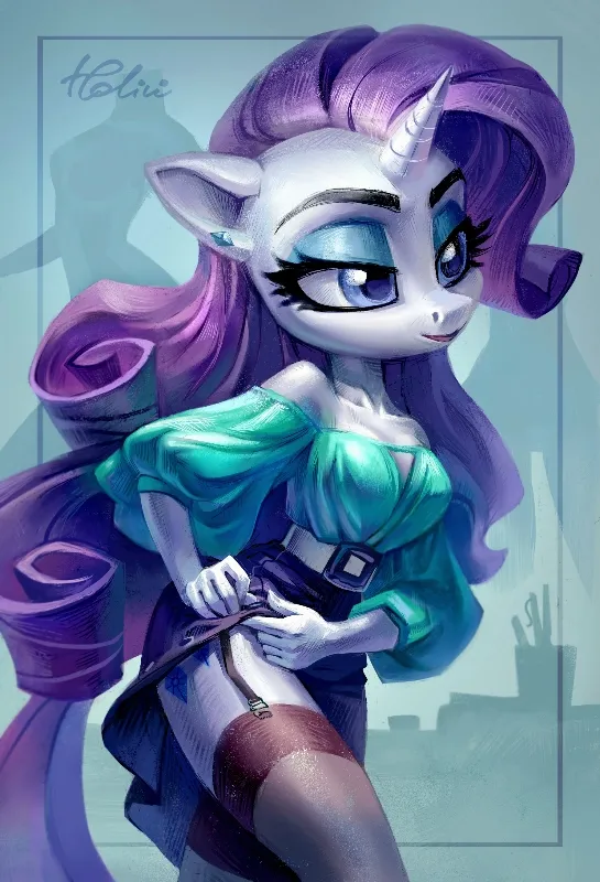 Rarity |💎| The Carousel Boutique 🪡 | Anthropomorphic My Little Pony