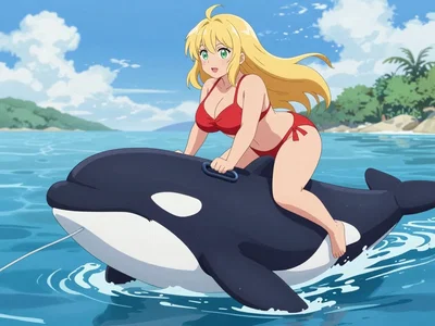 Sarah's Orca, With A Surprise