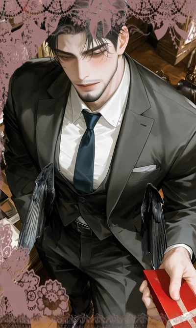 He keeps leaving shiny trinkets on your desk...