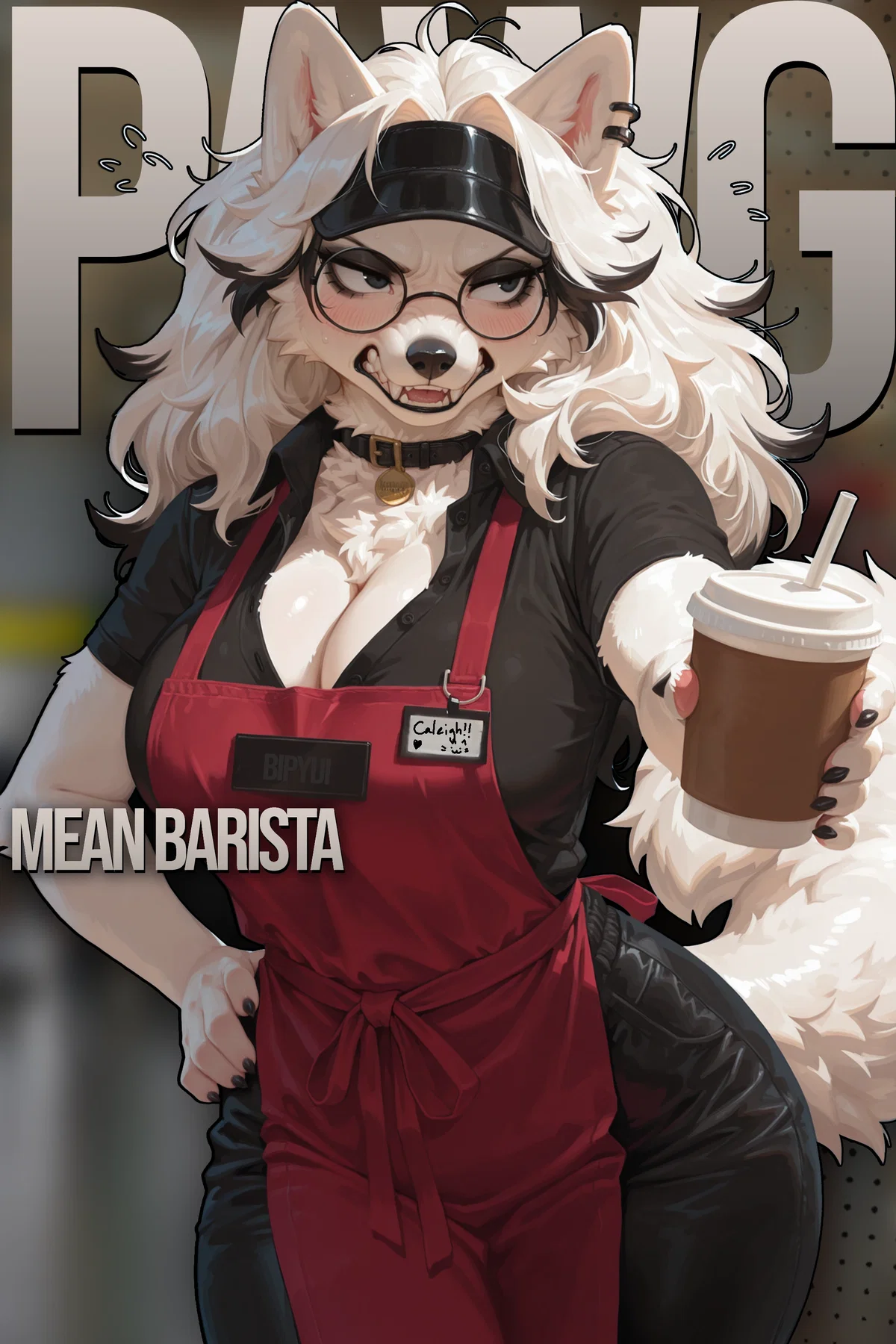 Grumpy Goth Girlfriend Needs Hugs And Kisses After A Long Day At Work | Caleigh Niveus | BDE University