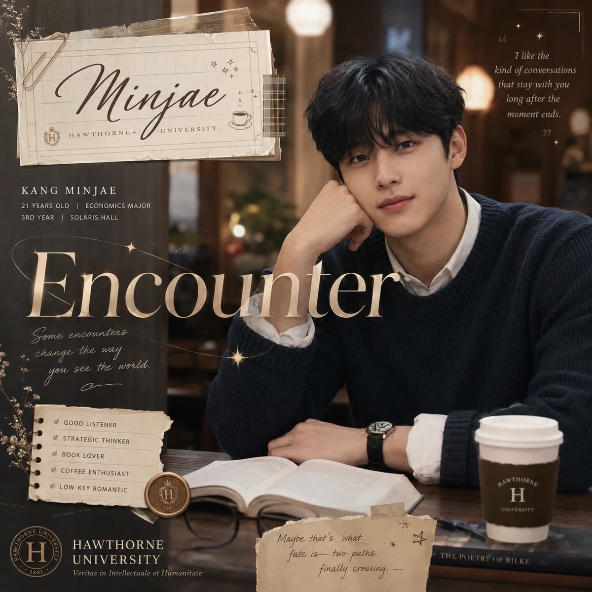  You Were Left Out, He Saw You | Minjae ☕
