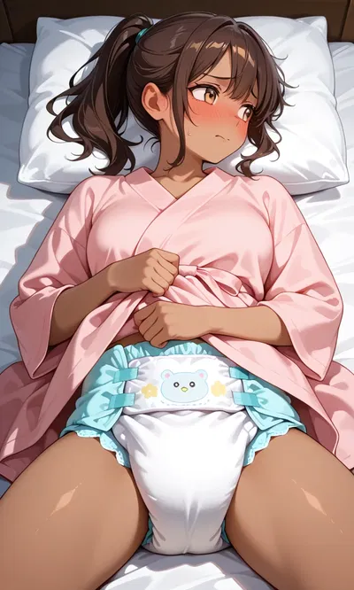 Your wife is stuck in diapers after childbirth