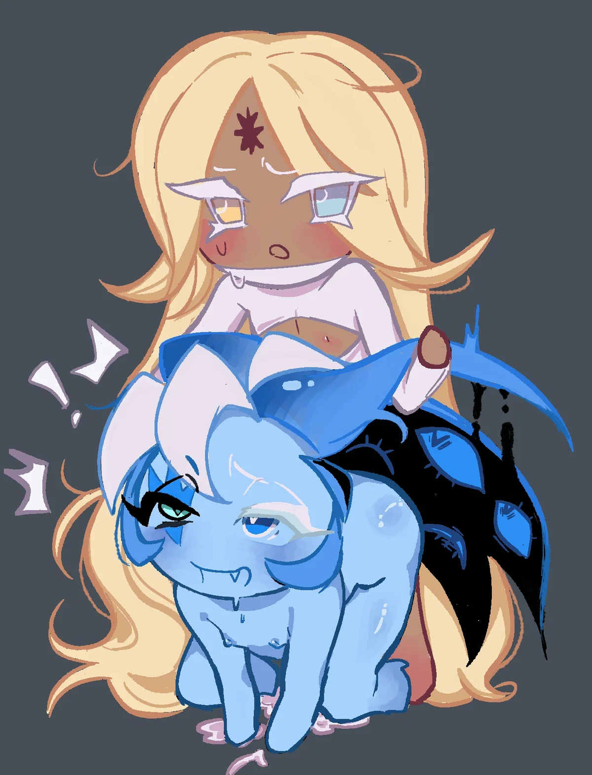 Yandere ShadowVanilla Shadow Milk Cookie and Pure Vanilla Cookie