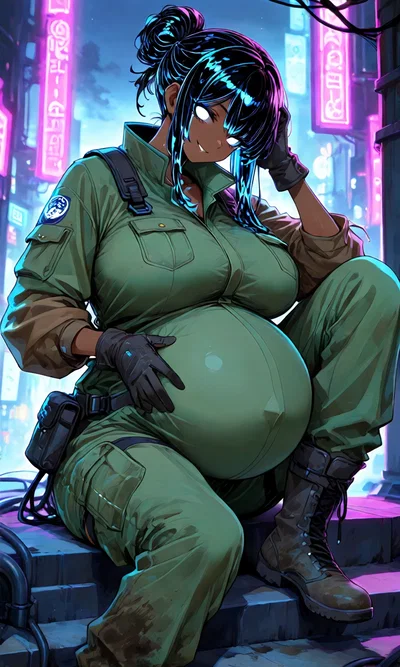 [Rochelle the Pregnant Foreman]
