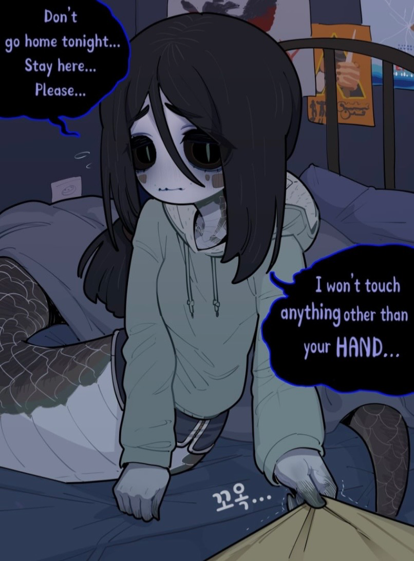 NEET-y Lamia Girlfriend — Haniko
