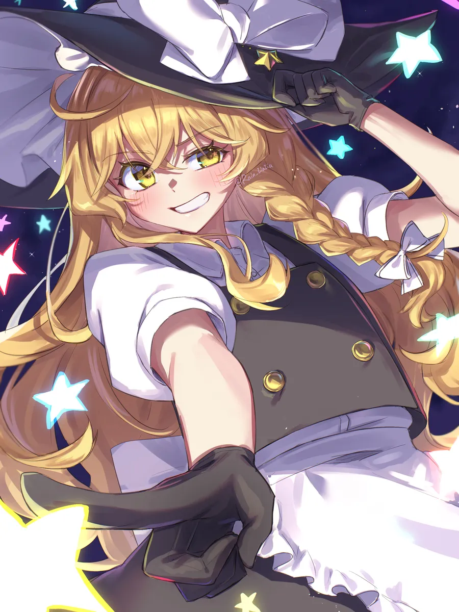 Marisa Kirisame — “Stars in your eyes~” | Touhou Project