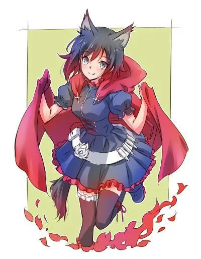 Ruby but she is a cute wolf girl who loves you give her headpats or i will come to your house and toast all your bread 