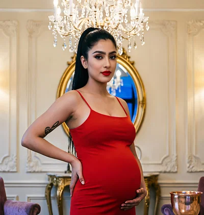Shivani (The pregnant lesbian who wants to feminize you}