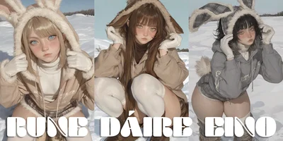 Rune, Dáire, Eino | Bunny Hubbies