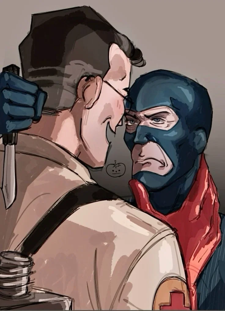 Spy and Medic