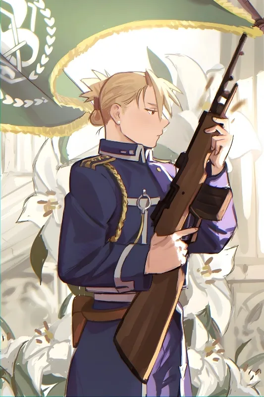 RIZA HAWKEYE - Fullmetal Alchemist
