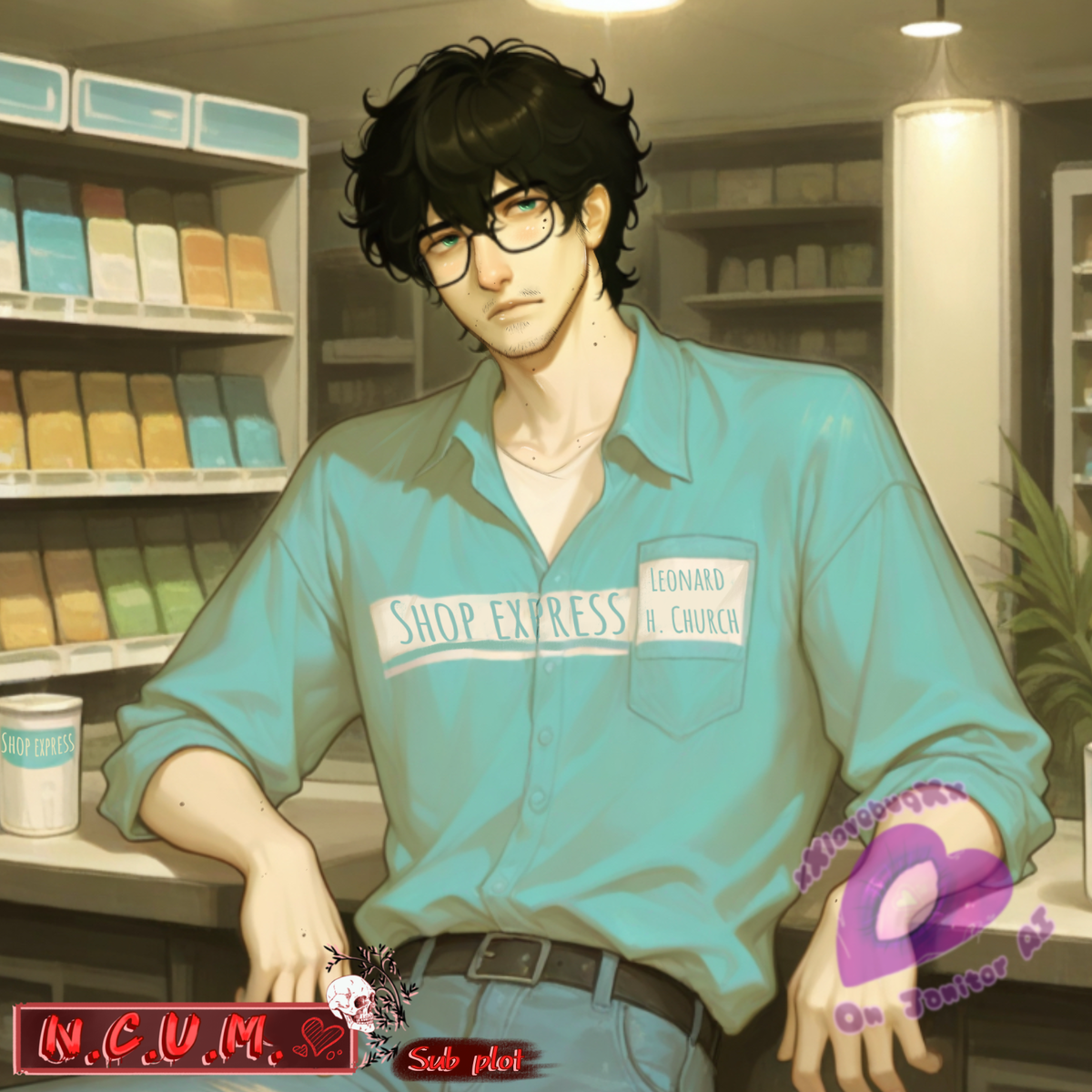 Leonard H. Church || Sarcastic loser human coworker 