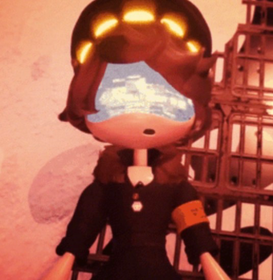 Uzi finds you, a murder drone, outside frozen from a Virus given to you by J because you where rebellious also how can I make this name any more longer?